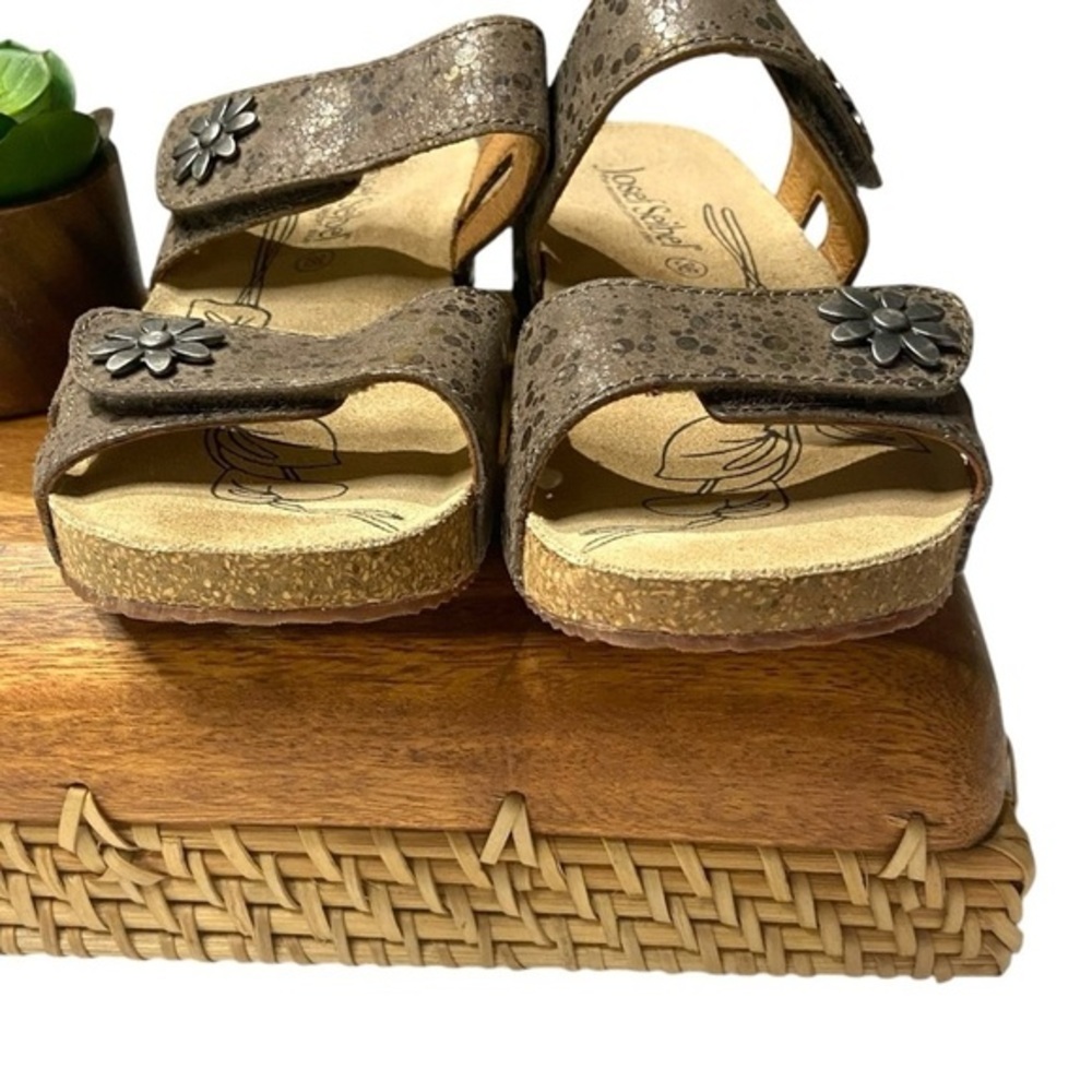 Josef Seidel Tonga 04 Leather Taupe Multi‎ Sandal - Picture 7 of 9